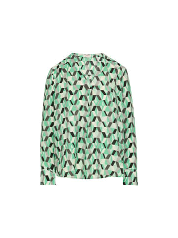 S.OLIVER RED LABEL Langarmbluse in Grün