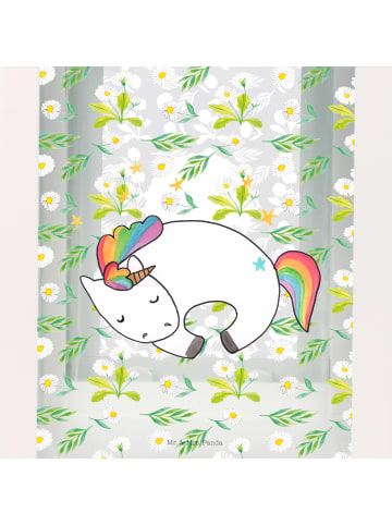 Mr. & Mrs. Panda Windlicht Einhorn Nacht ohne Spruch in Transparent