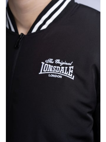 Lonsdale Jacke "Trusthorpe" in Schwarz