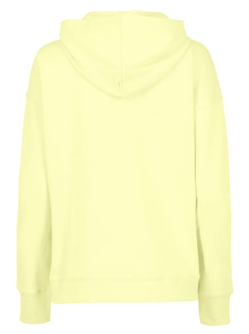 Gina Laura Hoodie-Shirt in zitrone