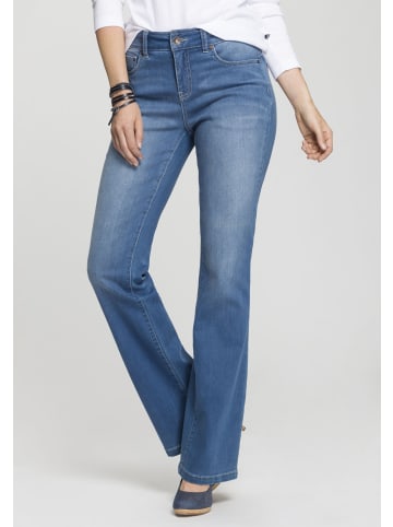 H.I.S. Bootcut-Jeans in mid blue