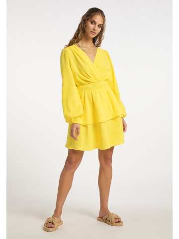IZIA Mini Kleid in Gelb