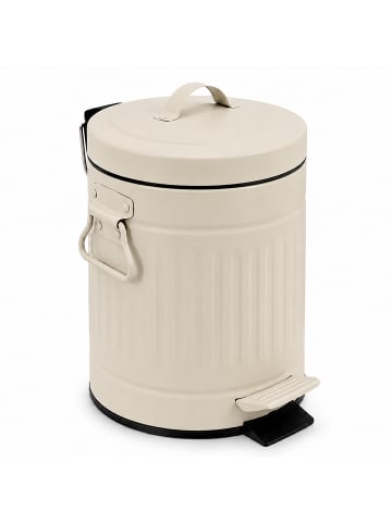 relaxdays Kosmetikeimer in Beige - 3 Liter