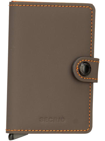 Secrid Geldbörse Miniwallet Matte in Truffle-Orange