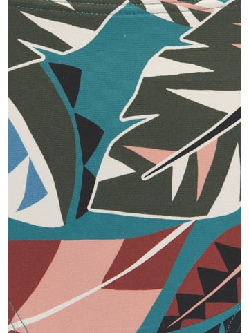 Buffalo Bikini-Hose in aqua bedruckt