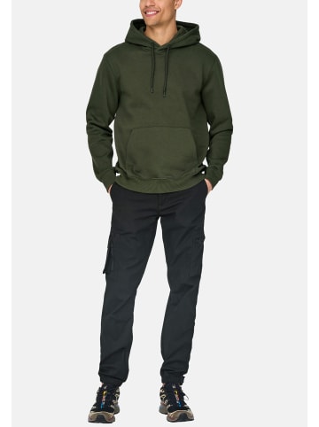 ONLY & SONS Sweatshirt / Hoodie Connor in Dunkelgrün / grün