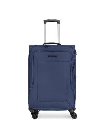 Franky Melbourne 3.0 4-Rollen Trolley 69 cm mit Dehnfalte in dark blue