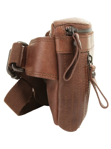 Sansibar Gürteltasche echt Leder in braun