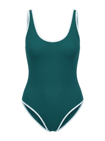 Studio Untold Badeanzug in dunkelgrün