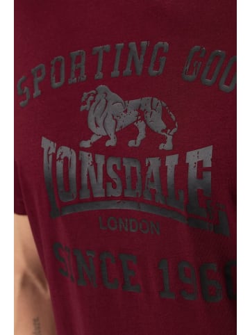 Lonsdale T-Shirt "Torbay" in Schwarz
