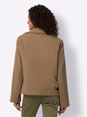 Heine Woll-Jacke in camel