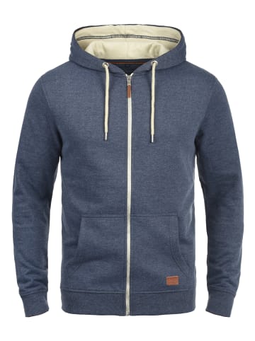 BLEND Kapuzensweatjacke BHHulker in Blau