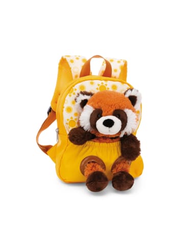 Nici Rucksack mit Roter Panda Plüschtier, ab 3 Jahre