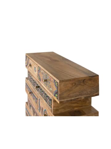 Giner y Colomer Kommode aus Mangoholz von Hand gefertigt in Multicolored