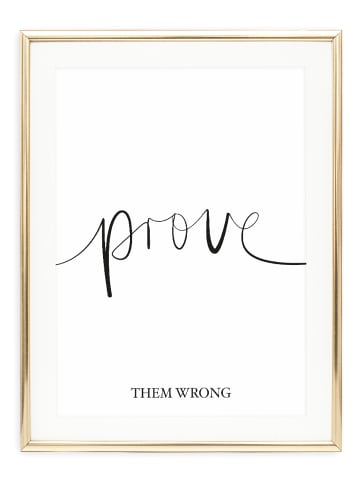 Tales by Jen Poster / Kunstdruck "Prove them wrong" I Ohne Rahmen