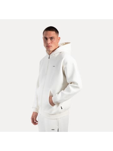 SMILODOX Zip Hoodie Cedrik in Creme