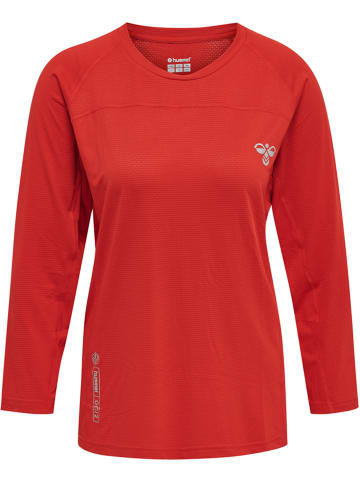 Hummel T-Shirt Raglanärmel Hmlgg12 Multisport Damen in AURA ORANGE