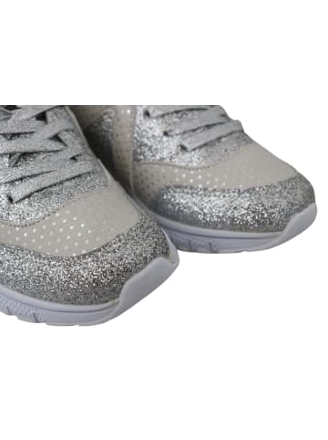 Plein Sport Silber Polyester Runner Jasmines Sneaker Schuhe