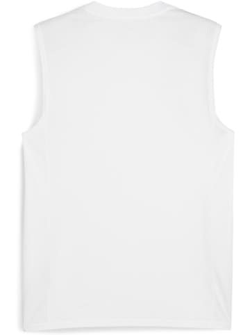 Puma Sportshirt "TeamGoal Sleeveless Jersey" in Weiß