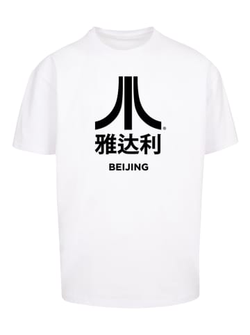 F4NT4STIC Oversize T-Shirt Atari Beijing Retro Arcade Games in weiß