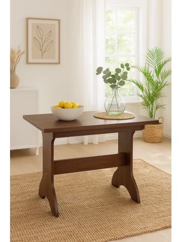 möbel-direkt Wangentisch, Breite 110-170 cm Tole in Nussbaum