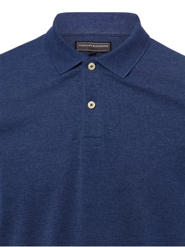 Finshley & Harding Shirt in blau - 0005