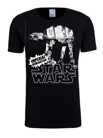 Logoshirt T-Shirt AT-AT in schwarz