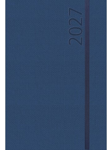 Korsch Kalender - Buchkalender Wochentimer Spirale dunkelblau 2027