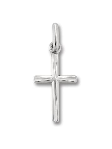 ONE ELEMENT  Kreuz Anhänger aus 925 Silber in silber