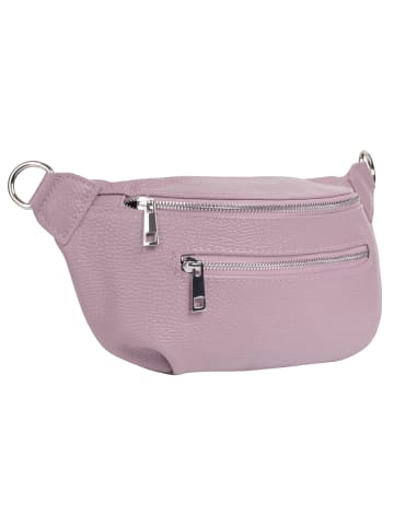 Samantha Look Gürteltasche echt Leder in violett