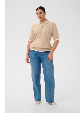 KAFFE curve Poloshirt KClizzy Regular fit in Feather Gray Melange