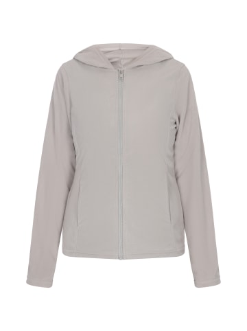 DreiMaster Maritim Fleece Jacket in Hellgrau