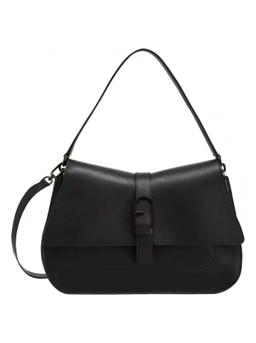 Furla Flow L - Schultertasche 33 cm (nuvola) in schwarz