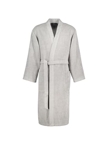 Cawö Cawö Bademäntel Herren Kimono Pure 5622 stein - 727 in stein - 727