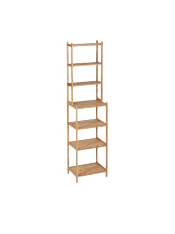 relaxdays Badregal in Natur - (B)44 x (H)180 x (T)33 cm