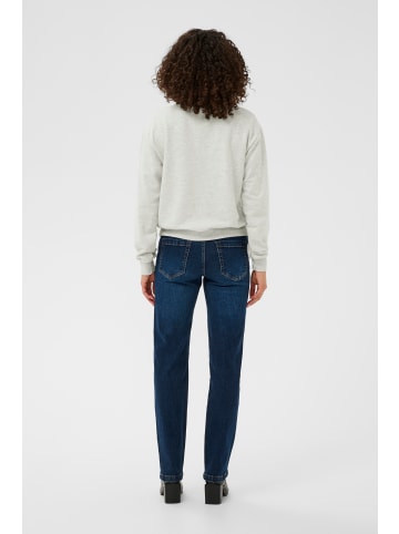 Kaffe Sweatshirt KAdaniela Loose fit in Light Grey Melange