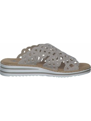 rieker Pantoletten für Damen in silber