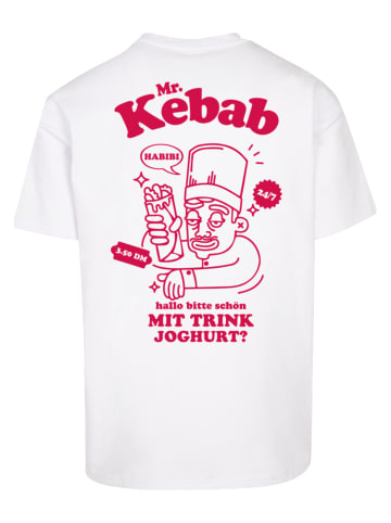 Merchcode Merchcode Herren MRKEBAB Heavy Oversize Tee in white
