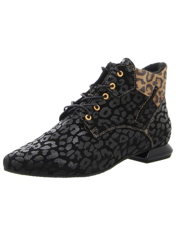 SIMEN Schnürschuhe in schwarz/braun