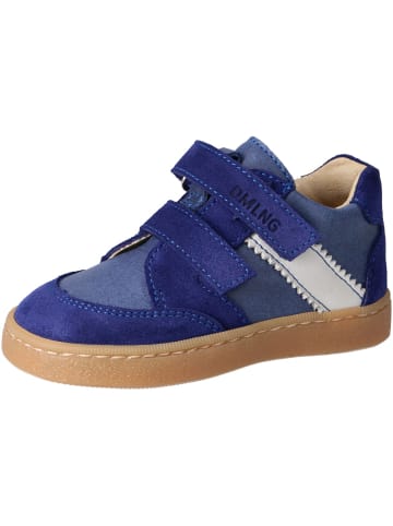 Däumling Slipper Klettverschluß Barry in blau