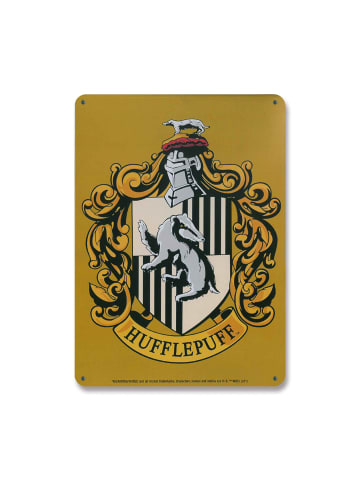 Logoshirt Blechschild Harry Potter - Hufflepuff in mehrfarbig