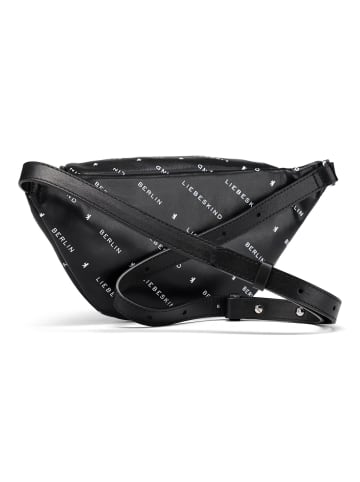 Liebeskind Berlin Monogram Gürteltasche Leder 22 cm black