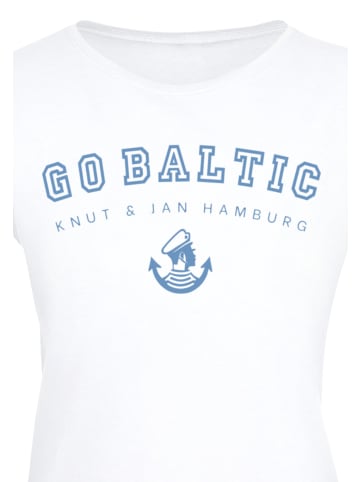 F4NT4STIC Extended Shoulder T-Shirt PLUS SIZE  Go Baltic in weiß