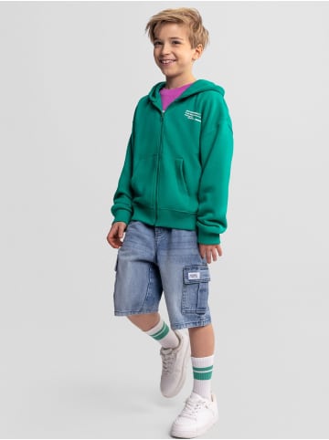 Minoti 2-er Pack Kapuzensweatshirt NOSFLEECE407 in graumeliert