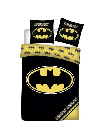 Warner Bros Bettwäschebezug Batman 051 140x200+70x90 XT in schwarz