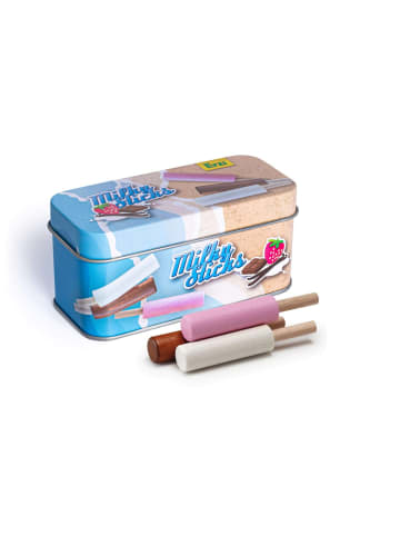 Erzi 4tlg. Set: Eis Milky Sticks in der Dose in bunt