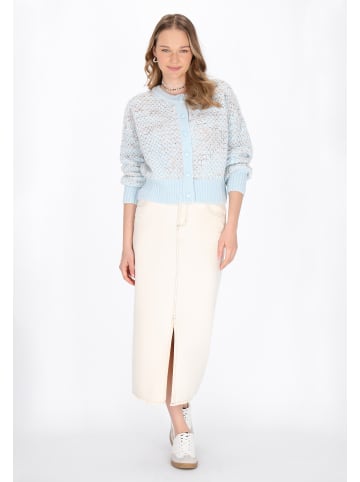 myMo Cardigan in blue melange
