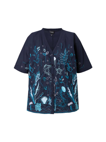 Ulla Popken Bluse in marine
