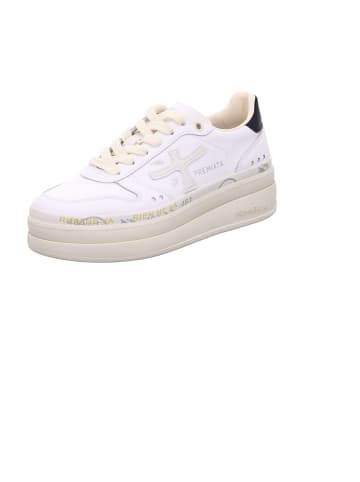 Premiata Plateau Sneaker in Weiß