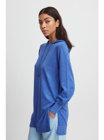 b.young Longpullover BYMMPIMBAH HOODIE - 20811923  Longpullover mit Kapuze in Blau